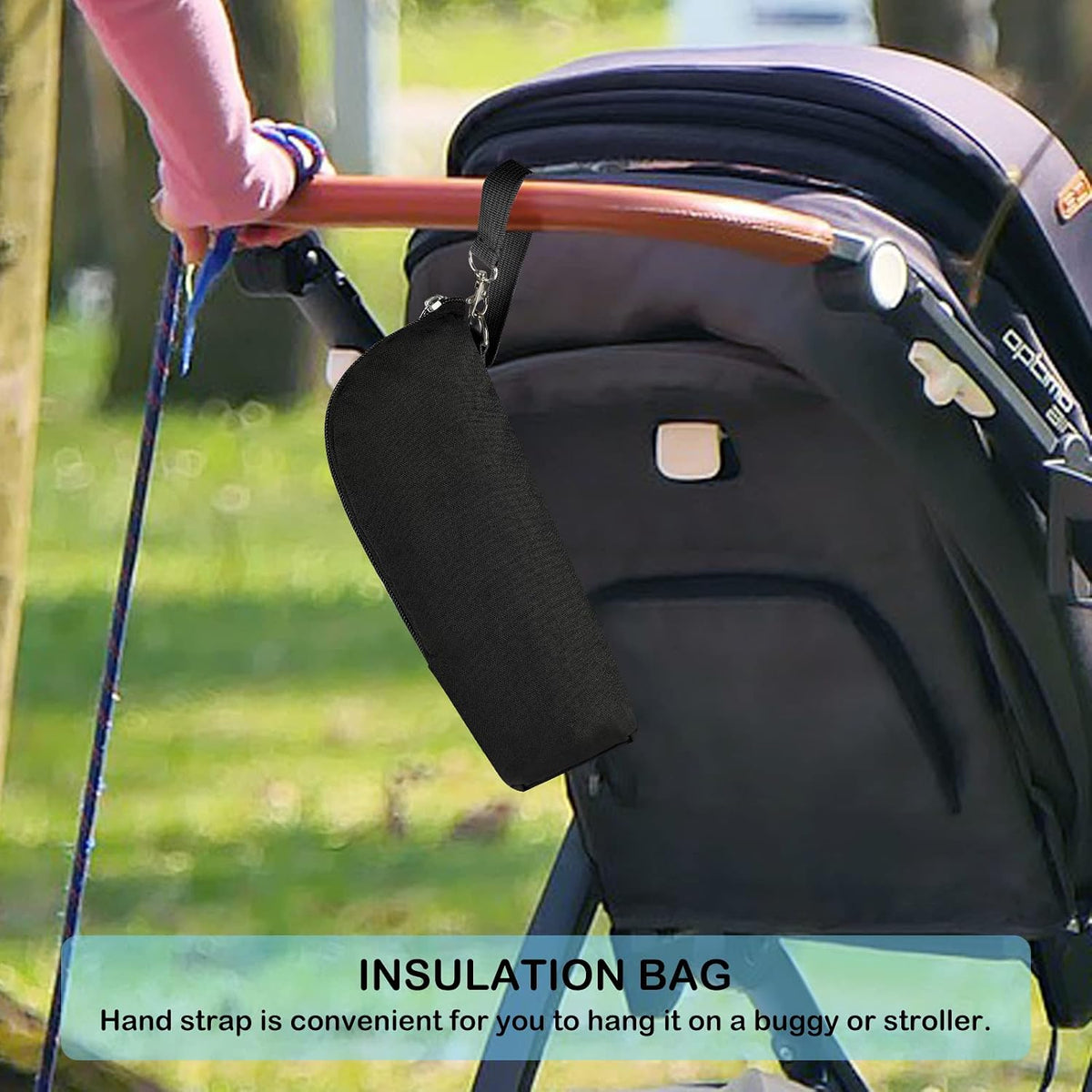 Baby Bottle Cooler Tote Bags, Insulated Breastmilk Cooler Bag, Nursing Bottle Cooler Warmer Bag for Nursing Mom Daycare Travel