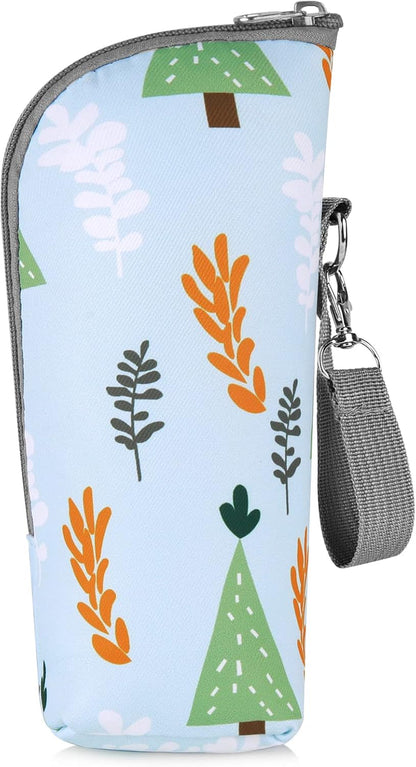 Baby Bottle Cooler Tote Bags, Insulated Breastmilk Cooler Bag, Nursing Bottle Cooler Warmer Bag for Nursing Mom Daycare Travel