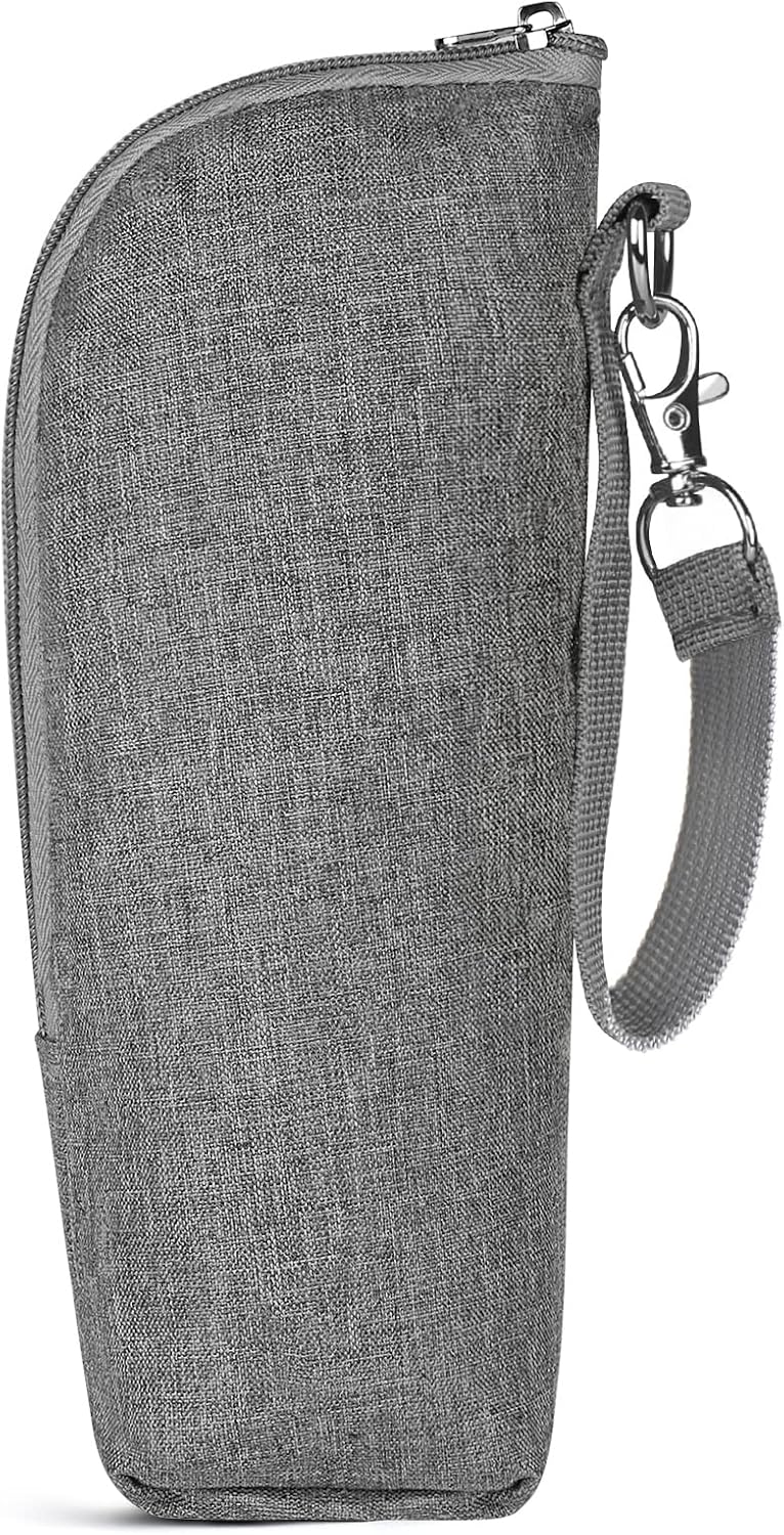 Baby Bottle Cooler Tote Bags, Insulated Breastmilk Cooler Bag, Nursing Bottle Cooler Warmer Bag for Nursing Mom Daycare Travel