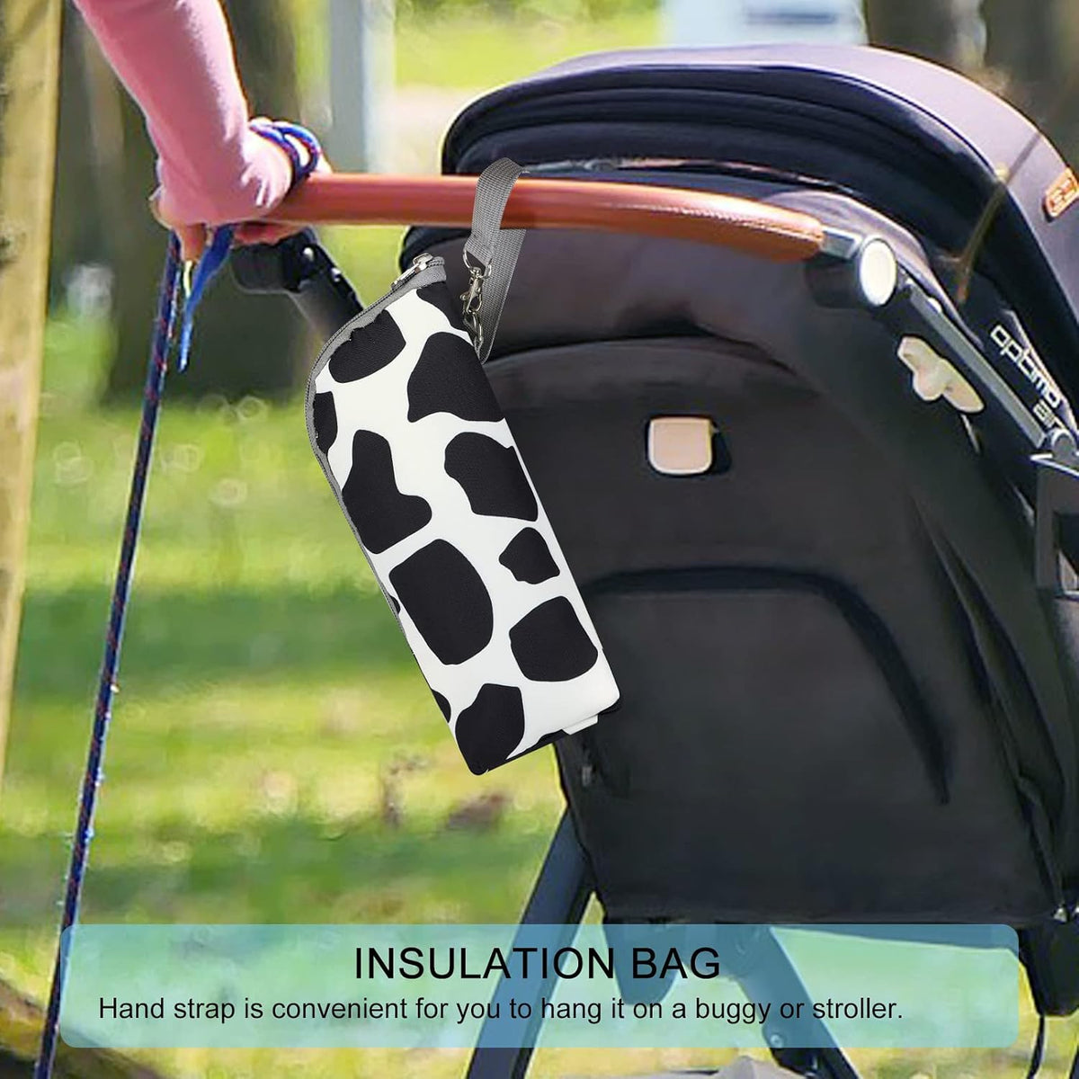 Baby Bottle Cooler Tote Bags, Insulated Breastmilk Cooler Bag, Nursing Bottle Cooler Warmer Bag for Nursing Mom Daycare Travel