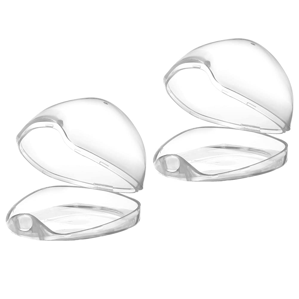 Pacifier Case, Pacifier Holder Case, Pacifier Container for Travel, BPA Free, Transparent