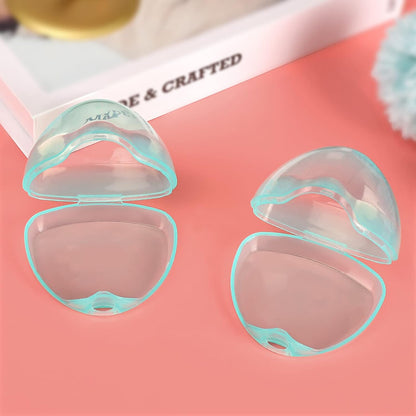 Pacifier Case, Pacifier Holder Case, Pacifier Container for Travel, BPA Free, Transparent