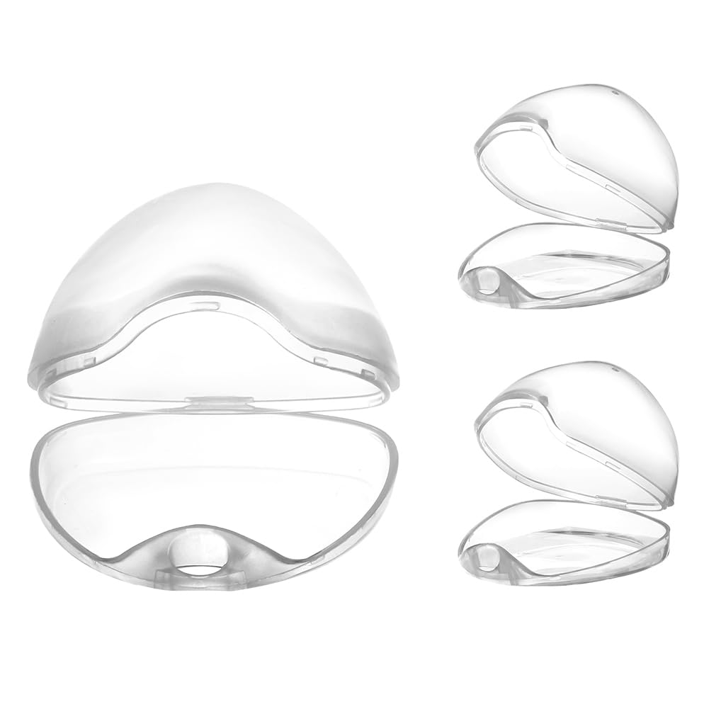 Pacifier Case, Pacifier Holder Case, Pacifier Container for Travel, BPA Free, Transparent