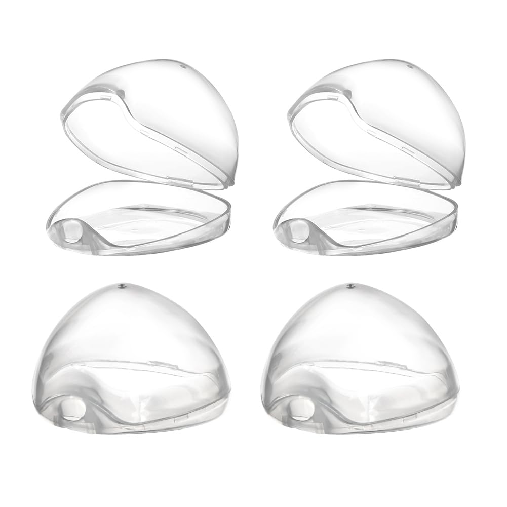 Pacifier Case, Pacifier Holder Case, Pacifier Container for Travel, BPA Free, Transparent