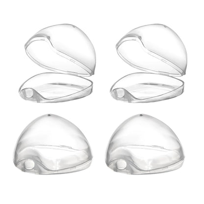 Pacifier Case, Pacifier Holder Case, Pacifier Container for Travel, BPA Free, Transparent