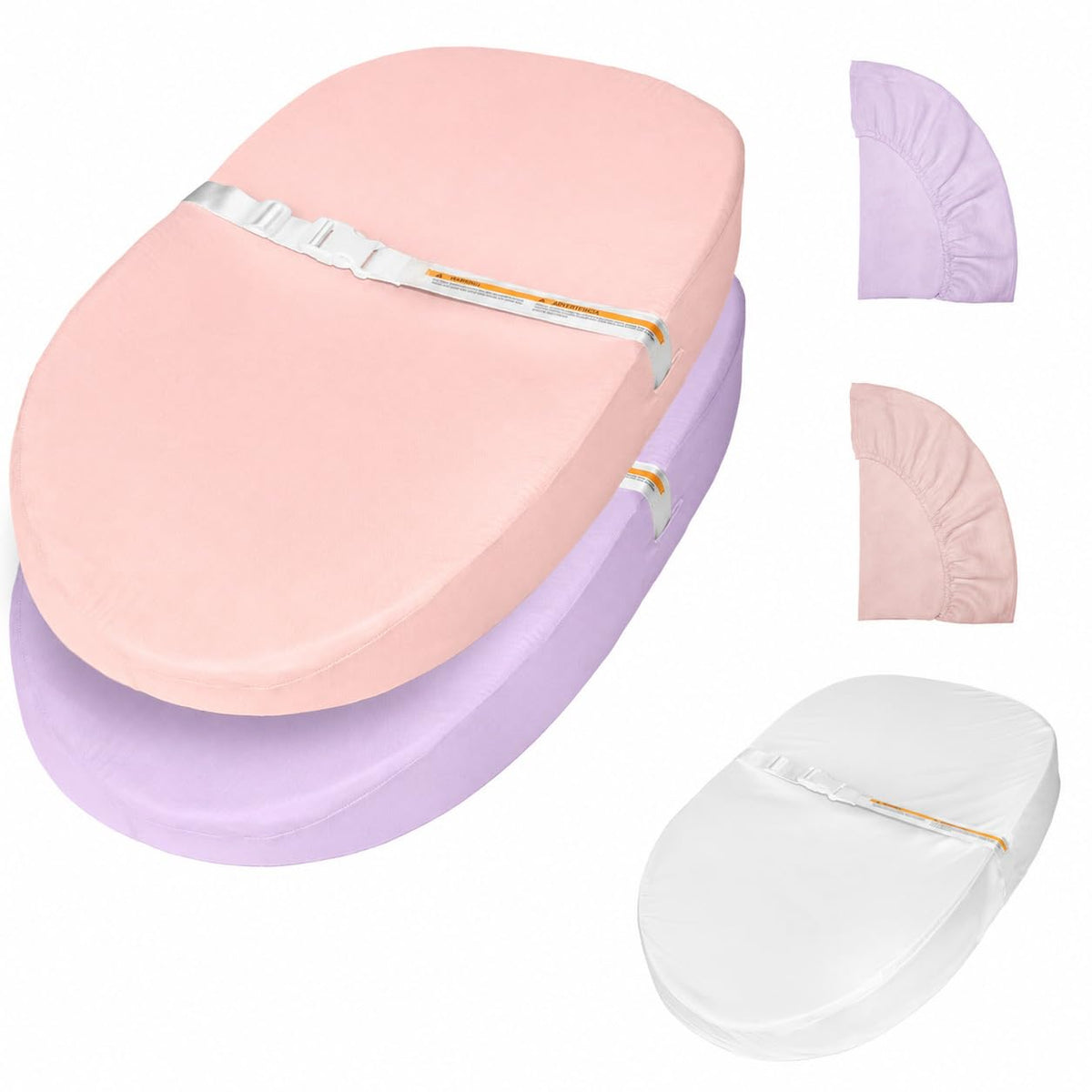 Baby Changing Pad Diaper Changing Pad 2 Pack Soft & Muslin Cover