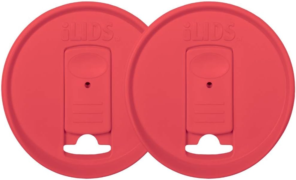 Mason Jar Drink Lid, Wide Mouth, Butter, 2 Pack, BPA-Free USA Made | Fits 3 3/8 in Ball & Kerr openings; spill-resistant for coffee, cold brew & iced tea; reusable, dishwasher-safe