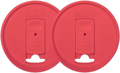 Mason Jar Drink Lid, Wide Mouth, Butter, 2 Pack, BPA-Free USA Made | Fits 3 3/8 in Ball & Kerr openings; spill-resistant for coffee, cold brew & iced tea; reusable, dishwasher-safe