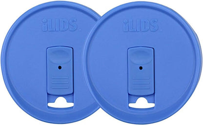 Mason Jar Drink Lid, Wide Mouth, Butter, 2 Pack, BPA-Free USA Made | Fits 3 3/8 in Ball & Kerr openings; spill-resistant for coffee, cold brew & iced tea; reusable, dishwasher-safe