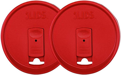 Mason Jar Drink Lid, Wide Mouth, Butter, 2 Pack, BPA-Free USA Made | Fits 3 3/8 in Ball & Kerr openings; spill-resistant for coffee, cold brew & iced tea; reusable, dishwasher-safe