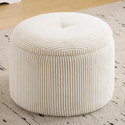 Oversized Swivel Rocker Recliner with Massage and Heat, Swivel Nursery Recliner With Adjustable Headrest, Manual Rocker Recliner Chair with Two Removable Pillows, High Back Barrel Armchair,White