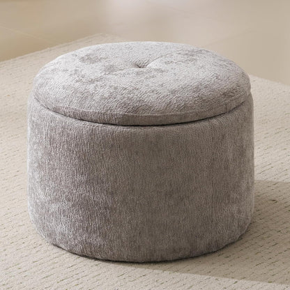 Oversized Swivel Rocker Recliner with Massage and Heat, Swivel Nursery Recliner With Adjustable Headrest, Manual Rocker Recliner Chair with Two Removable Pillows, High Back Barrel Armchair,White