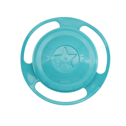 Gyro Bowl 360 Dgree Rotation Spill Resistant Gyroscopic Bowl with Lid
