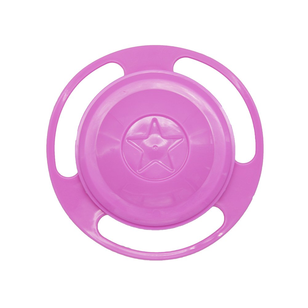 Gyro Bowl 360 Dgree Rotation Spill Resistant Gyroscopic Bowl with Lid