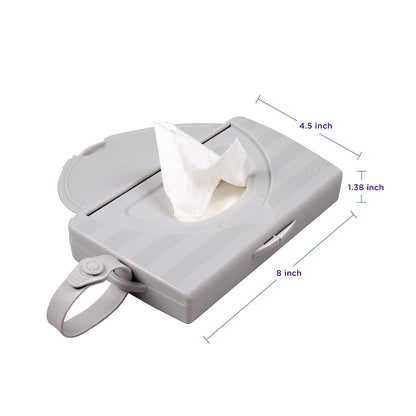 On-the-Go Baby Wipes Dispenser, Taupe