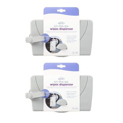 On-the-Go Baby Wipes Dispenser, Taupe