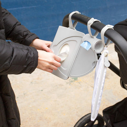 On-the-Go Baby Wipes Dispenser, Taupe