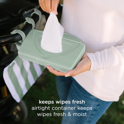 On-the-Go Baby Wipes Dispenser, Taupe