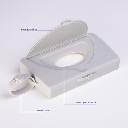 On-the-Go Baby Wipes Dispenser, Taupe