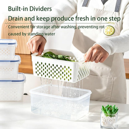 Food Storage Containers With Leakproof Lids,Fruit Containers For Fridge