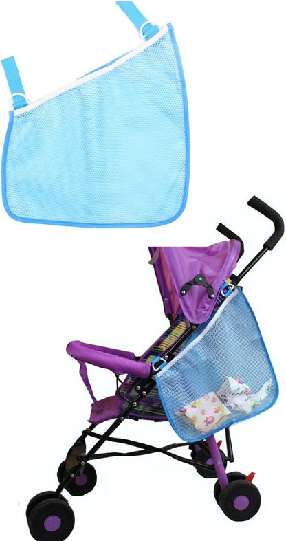 Baby Stroller Organizer,Black,Umbrella stroller organizer,Extra pockets to store snacks/wipes items,Holds water bottles, toddler sweat shirt etc (Black)