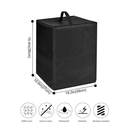 Baby Bottle Washer Cover Sterilizer Cover Dust-Proof Nylon Protective Case for Baby Brezza Bottle Dryers Pro - Sterilizer Dryer - All in One Machine (Silver)