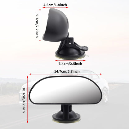 Baby Car Backseat Mirror, Rear View Facing Back Seat Mirror Kid Safety Rearview children Adjustable Rearview Wide Angle Convex Mirr-or for Infant Toddler Child Children Backseat passengers