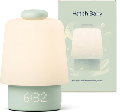 Hatch Baby Sound Machine, Night Light (Putty) | Sleep Support | Registry Essential, Routine Builder, Time-to-Rise Alarm Clock, White Noise, Nursery Stories, Toddler Kids (Wi-Fi)