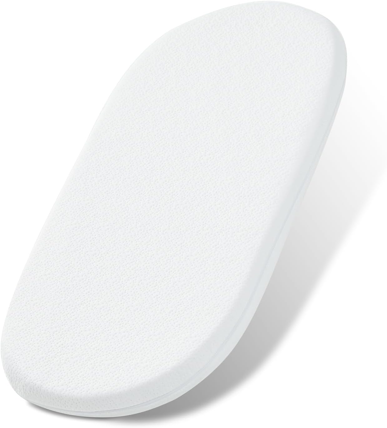 NeoBorn Baby Bassinet Mattress Pad, 30" x 18" Dual Sided Comfort Gel Memory Foam Mattress with Removable Soft Tencel Cover Fit for Halo Bassinest Swivel/Flex/Glide/Premiere/Luxe Series Sleeper