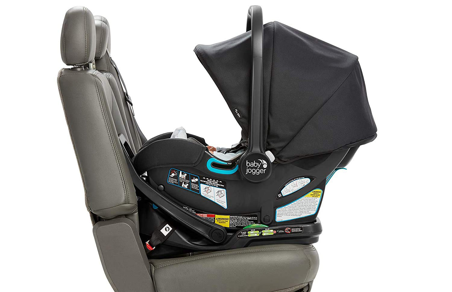 Baby Jogger® City GO 2 Infant Car Seat, Lunar Black – Lightweight Rear-Facing Infant Car Seat, Travel System Compatible, Taxi-Safe