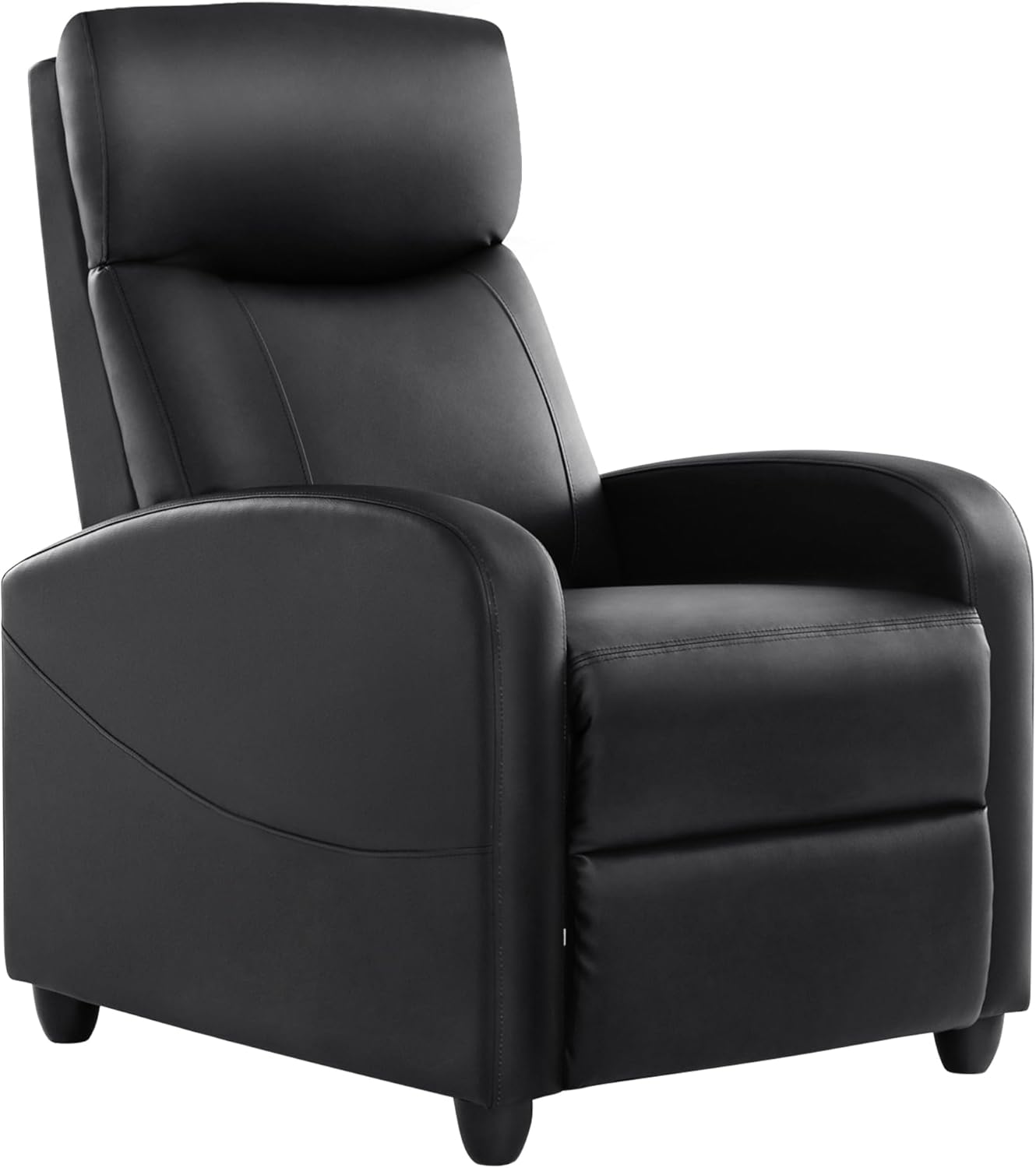 Sweetcrispy Recliner Chair, 360 Swivel Rocker Chair for Adults, Glider Rocker Recliners, Nursery Chairs for Living Room, High Back, Upholstered Deep Seat, Classical Brown