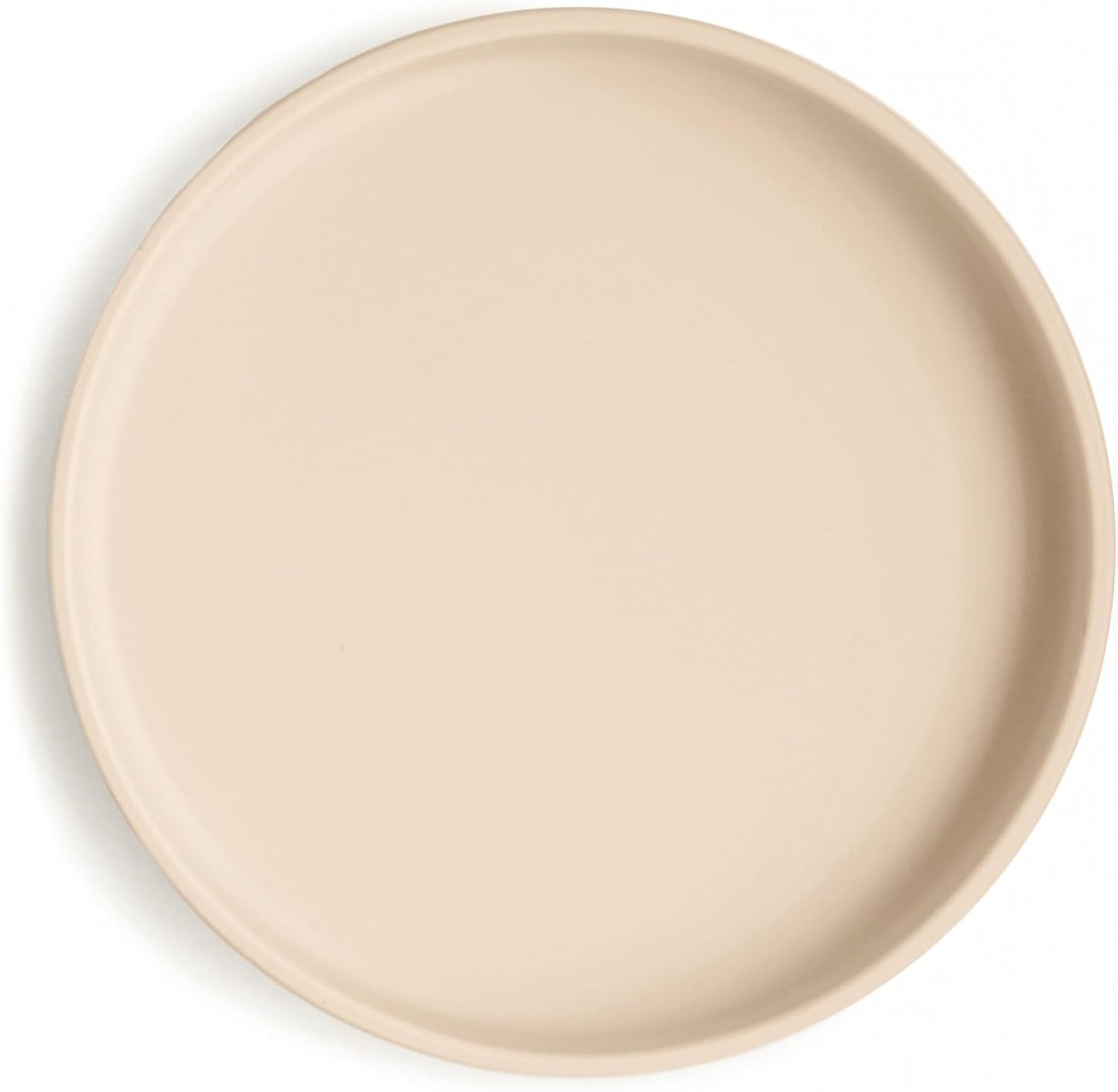 mushie Classic Silicone Suction Plate | BPA-Free Non-Slip Design (Daffodil)