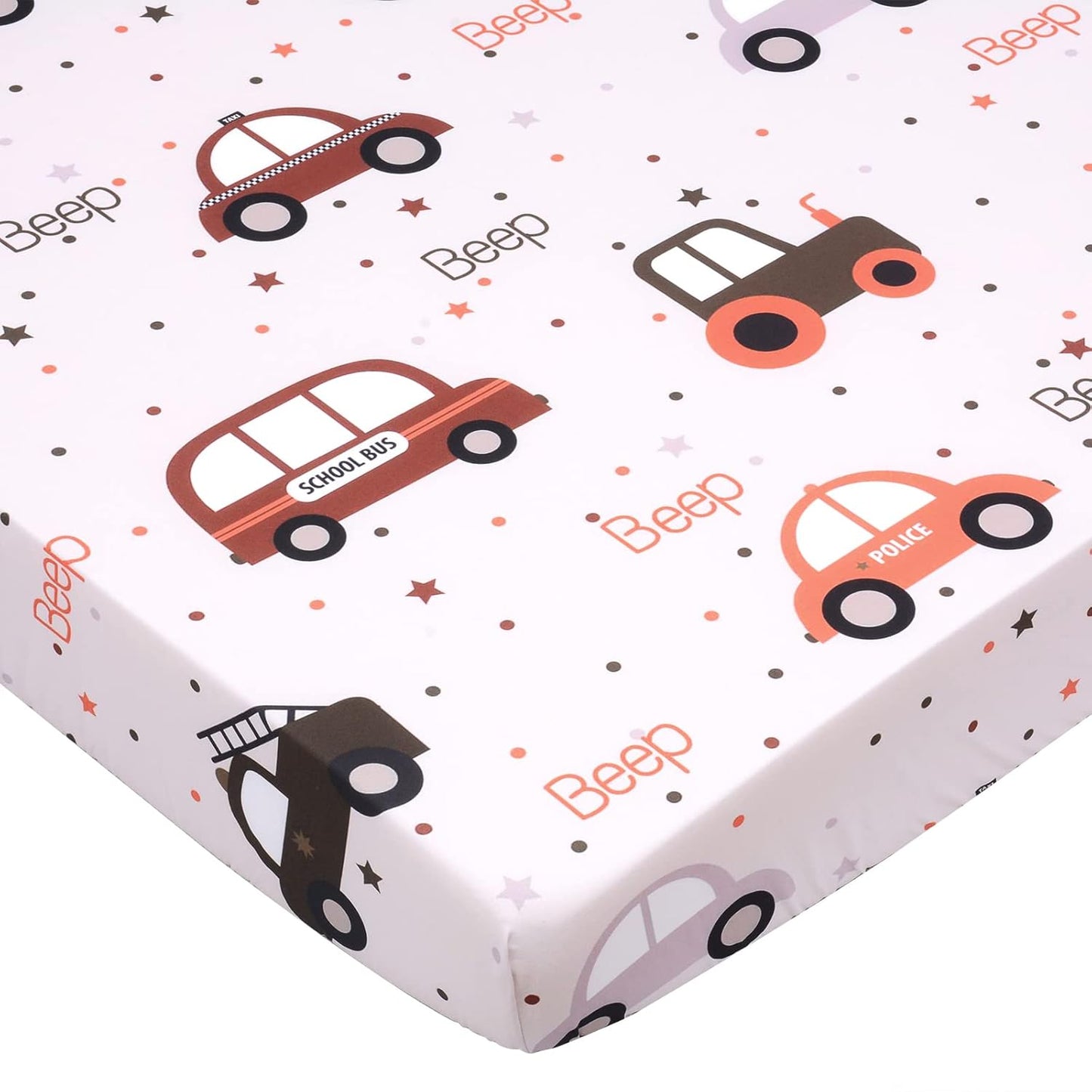Cloele Square Playard Fitted Sheet 36x36, Ultra Soft Polyester Playpen Sheet for Baby & Pet, Dogs Pattern Pack and Play Crib Sheets, Portable Playard Mattress Cover