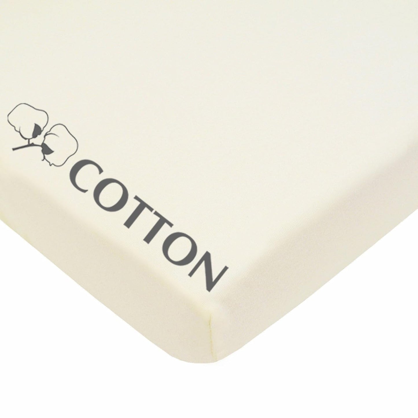 American Baby Company 100% Natural Cotton Fitted Pack and Play Sheet 39" x 27" - Soft & Breathable Pack N Play Sheet for Playpen, Playard & Mini Crib Mattress, Navy Whale, for Boys & Girls