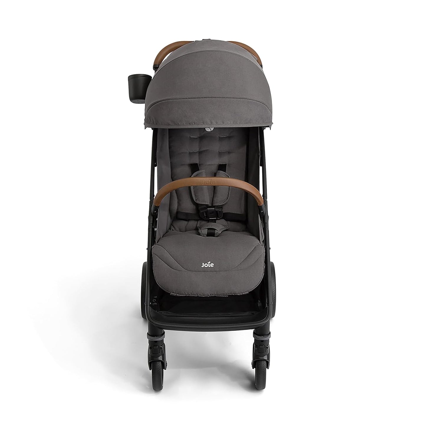 Joie Nutmeg Compact Stroller – Lightweight and Compact Stroller with One-Hand Fold (Evergreen)