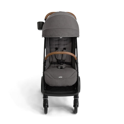 Joie Nutmeg Compact Stroller – Lightweight and Compact Stroller with One-Hand Fold (Evergreen)