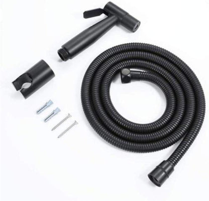 Toilet Handheld Showers Muslim Cloth Diaper Sprayer Compatible with Rear Washing - Women's Wash Faucet Set Black Women's Wash Copper Spray Gun Toilet Flusher Wall Mounted