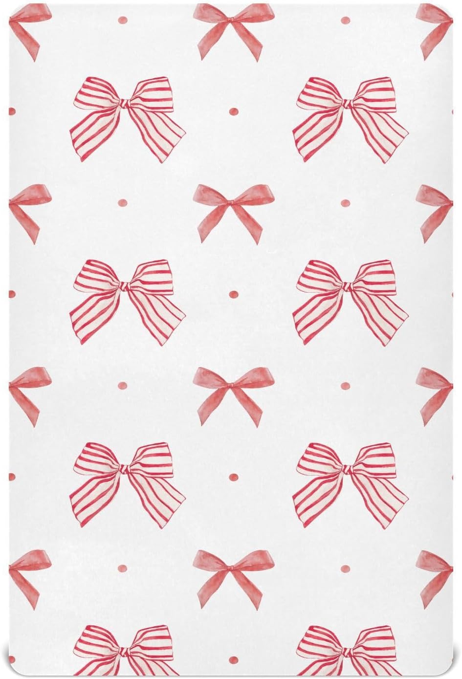 Fitted Crib Sheets Cactus and Floral Stretchy Portable Playard Sheets for Baby Toddler, Breathable Soft Mini Crib Mattress 52 x 28 in for Boys and Girls