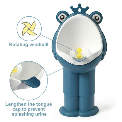 Potty Training Urinal Boy Urinal Kids Toddler Pee Trainer Bathroom Funny Baby Training Potties（Green）