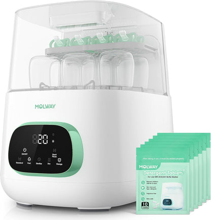 Bottle Washer Pro, All-in-One Baby Bottle Washer and Sterilizer & Dryer, Cleaning Machine for Bottles, Pump Parts & Baby Essentials, Effortless Care, Replaces Hand Washing
