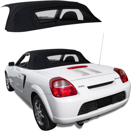 Sierra Auto Tops Convertible Top Replacement for Toyota MR2 Spyder 2000-2007, Stayfast Canvas, Beige