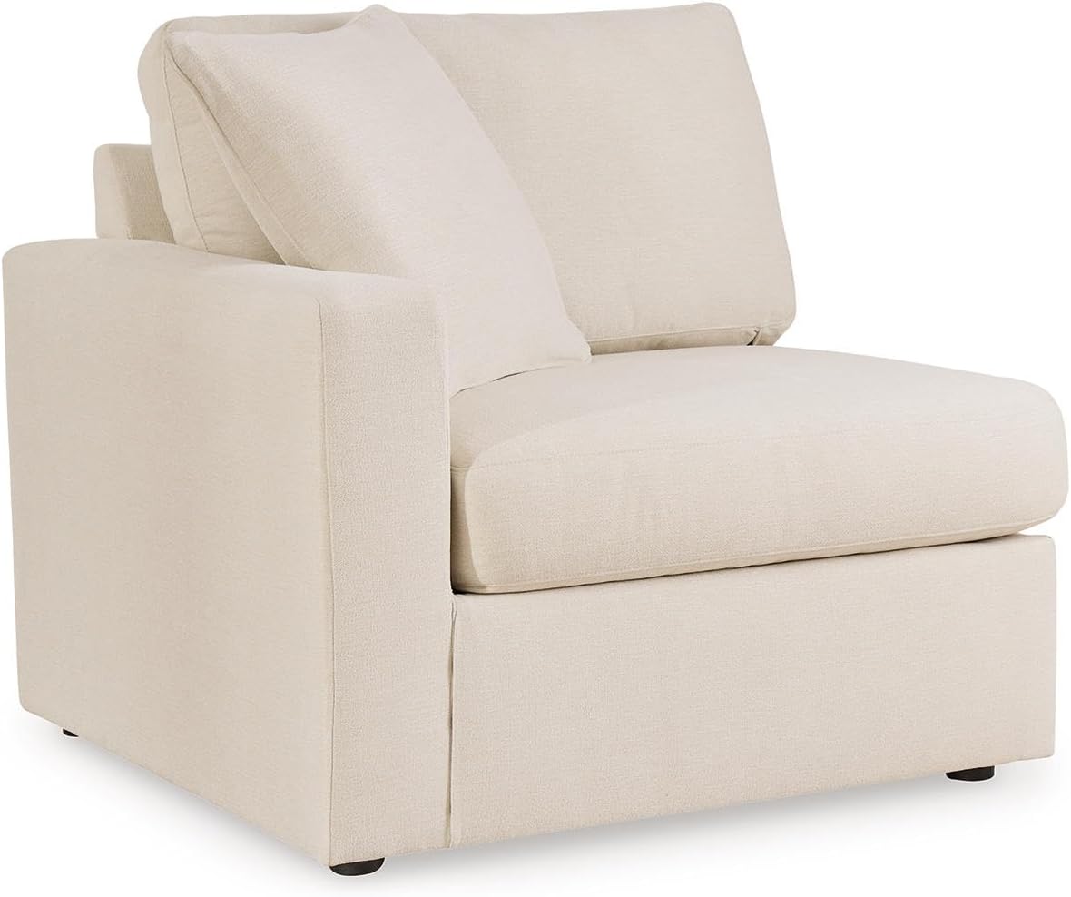 Signature Design by Ashley Modmax Coastal Press-Back Swivel Glider Rocker Recliner with Machine Washable Cover, Hidden Storage Compartments and 2 Bolster Pillows, Beige - Colors A