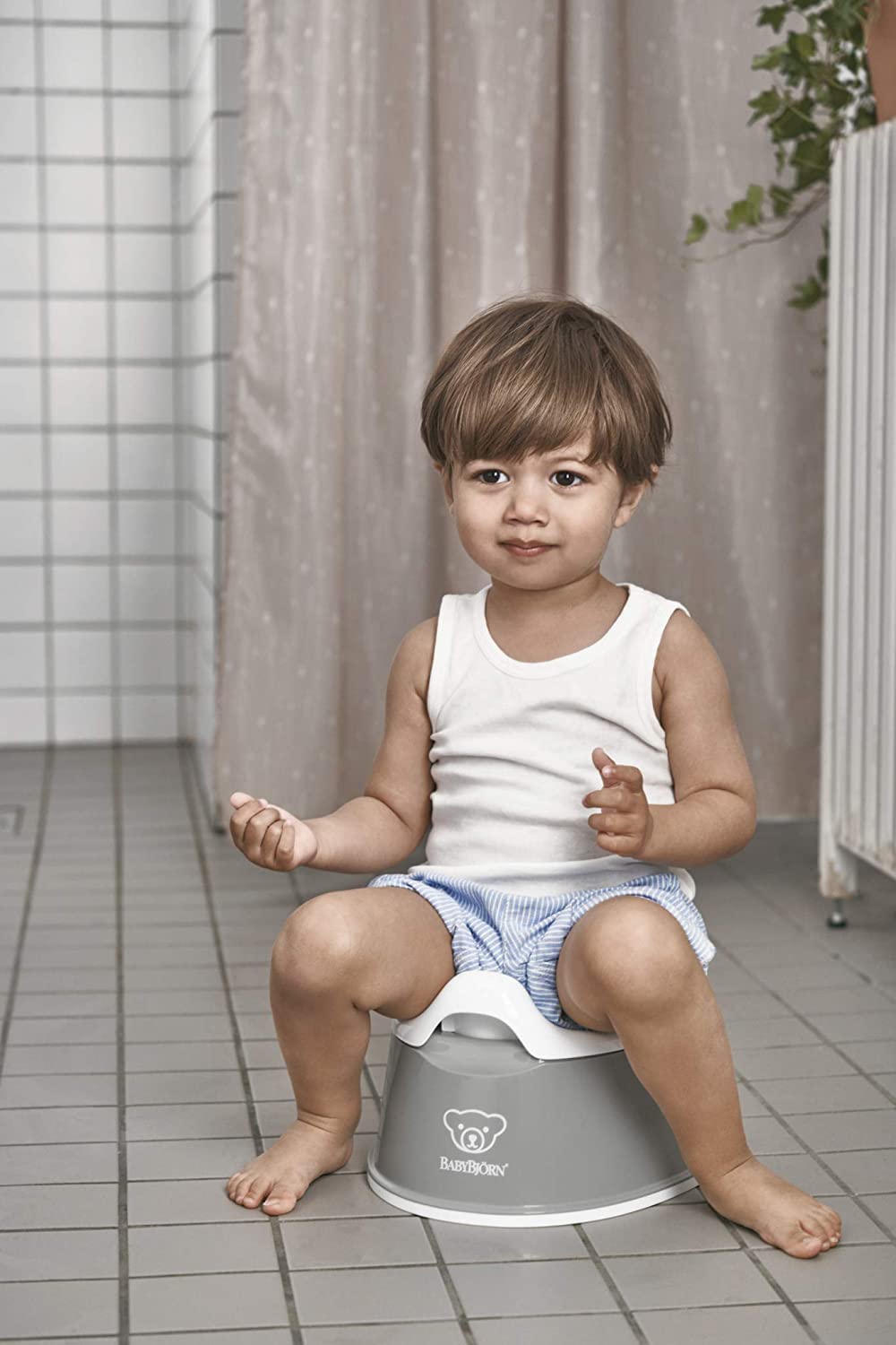 BabyBjörn Smart Potty, Powder Pink/White