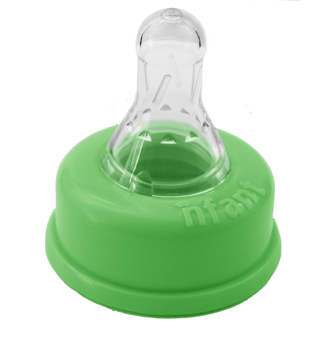 nfant | Nipple - Slow Flow Nipple, Purple (6ml/min), 4-Pack