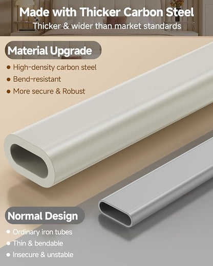 3-Piece Queen Size Bed Rail for Toddlers, Baby Bed Rail Guard with Height Adjustable Toddlers Bed Rail, Kids Safety Bed Rail for Queen Size Bed (78.7"x78.7"x58.6" - Grey)