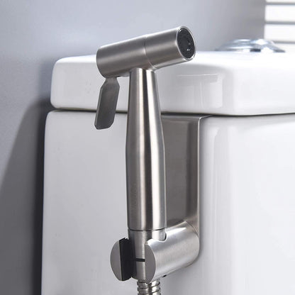 2 Pieces Bidet Toilet Sprayer Head Stainless Steel Handheld Bidet Sprayer Cloth Bathroom Diaper Spray for Kitchen and Toilet Cleaning