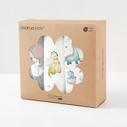 Bedside Sleeper Bassinet Fitted Sheets 20 x 33, 3 Pack Baby Delight Beside Me Dreamer,Babybond,Jimglo,koola,cowiewie,fodoss, Dream On Me Baby Square Bassinet, Pink Animal