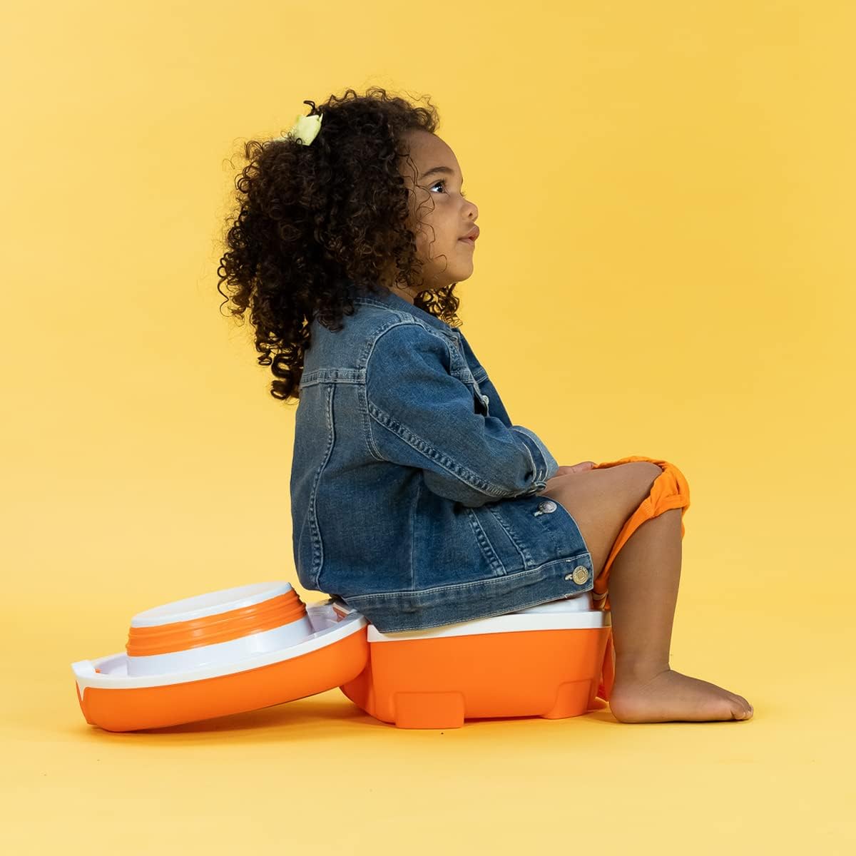 My Carry Potty - Ladybug Travel Potty, Award-Winning Portable Toddler Toilet Seat for Kids to Take Everywhere