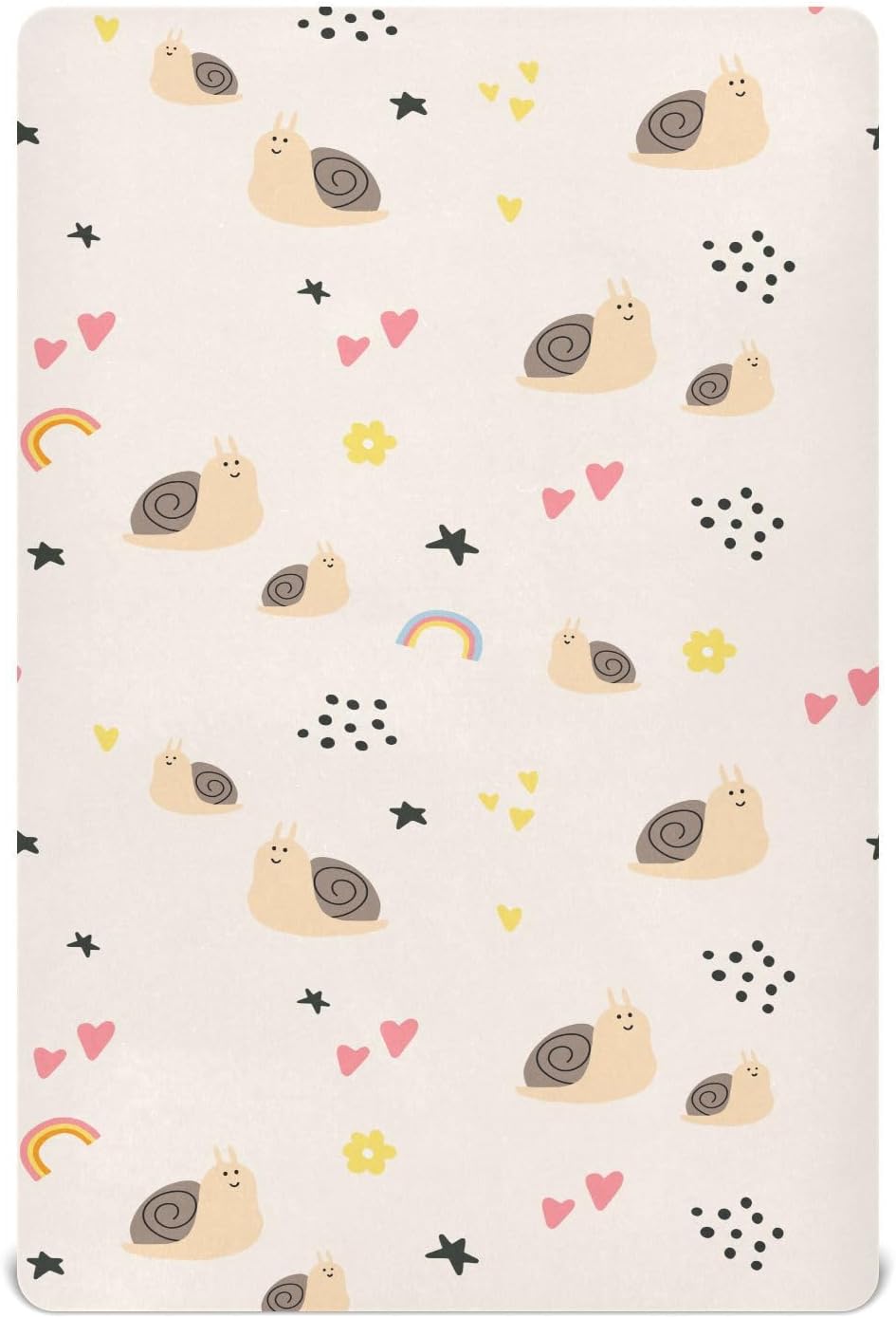 Fitted Crib Sheets Turtle Sea Horse Stretchy Portable Playard Sheets for Baby Toddler, Breathable Soft Mini Crib Mattress 39 x 27 in for Boys and Girls