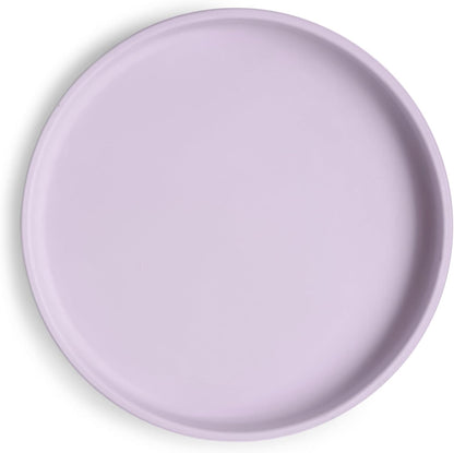 mushie Classic Silicone Suction Plate | BPA-Free Non-Slip Design (Daffodil)